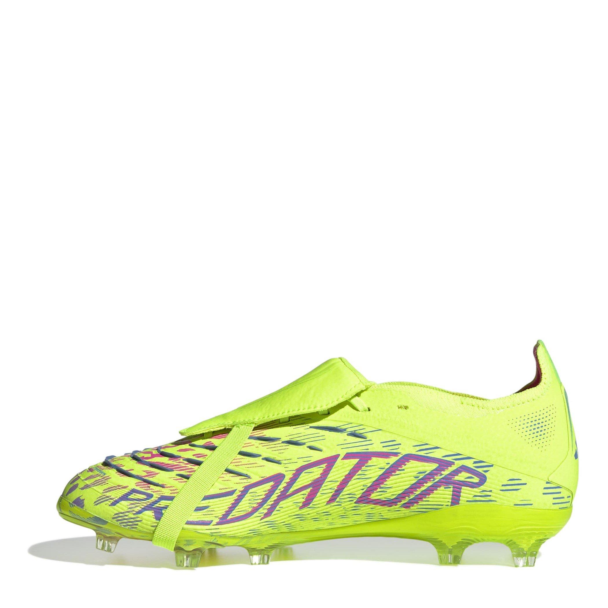 adidas Predator Elite Fold Over Tongue Junior Firm Ground Football Boots