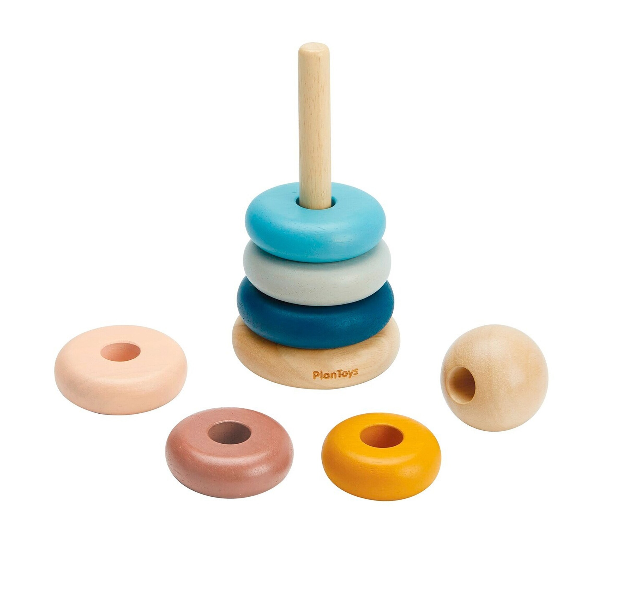 PlanToys Stapelringturm Orchard