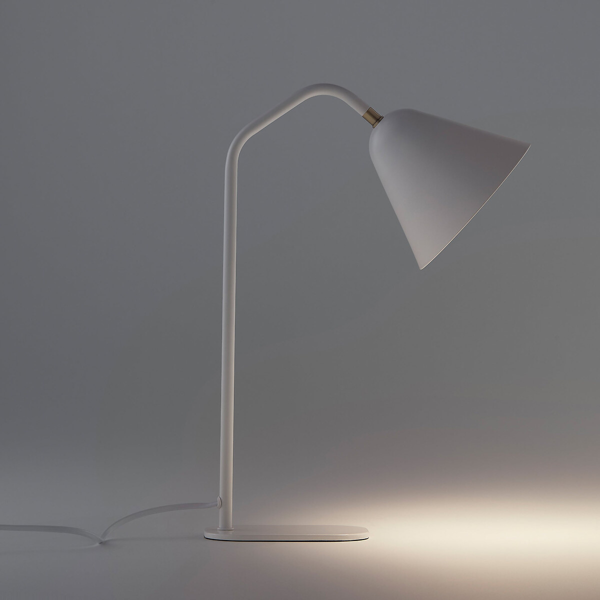 LA REDOUTE INTERIEURS<br>Candeeiro de mesa em ferro, Copita