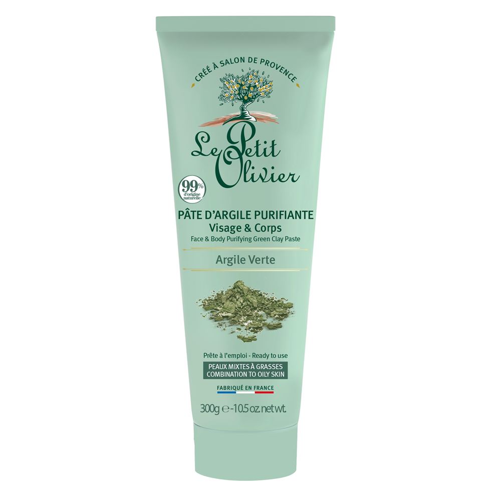 LE PETIT OLIVIER Grüne Tonerde Paste Reinigend<br>300 g, Tube, Paste