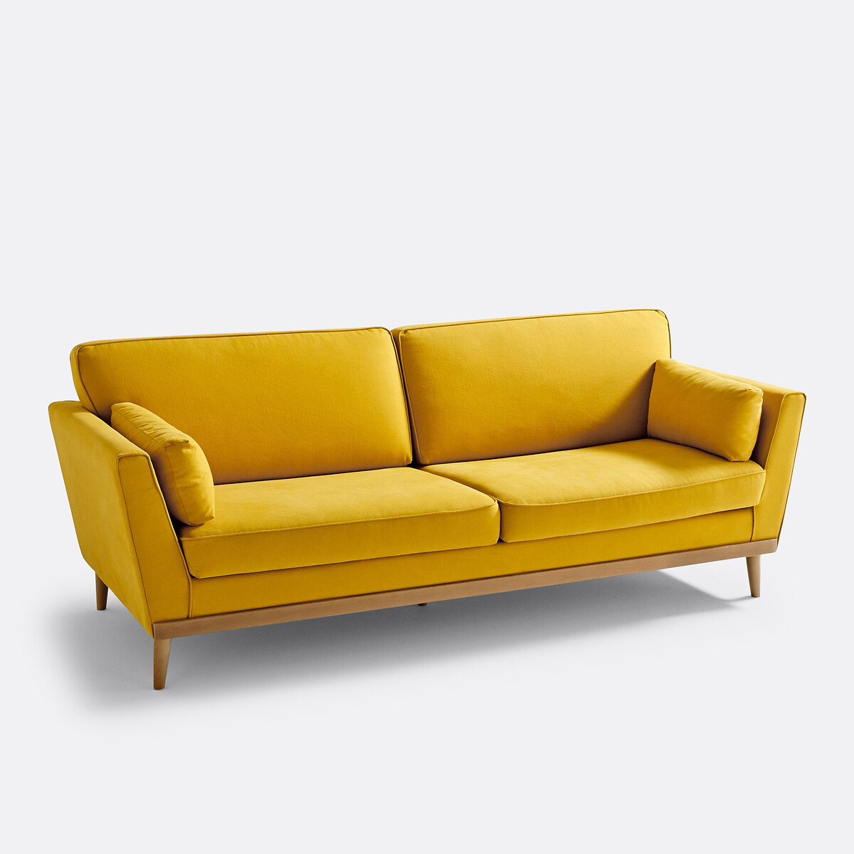 LA REDOUTE INTERIEURS<br>Sofá de algodão/linho, 3 ou 4 lugares, Tasie