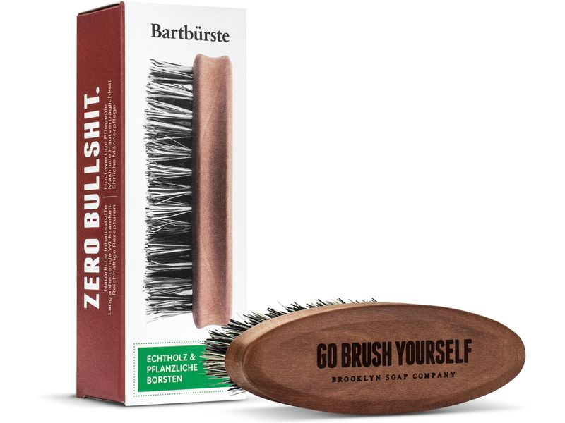 Brooklyn Soap Company Bartbürste 8.4 x 2.8 cm Vegane Bartbürste