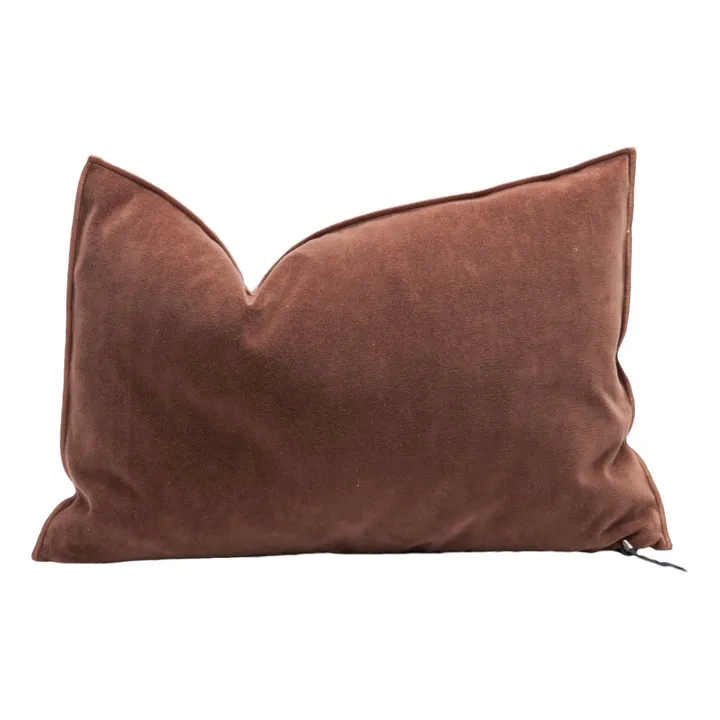 Maison de Vacances Coussin vice versa en velours vintage | Argile