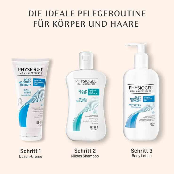 Physiogel Daily Moisture Therapy Dusch Creme für normale bis trockene Haut, 150 ml