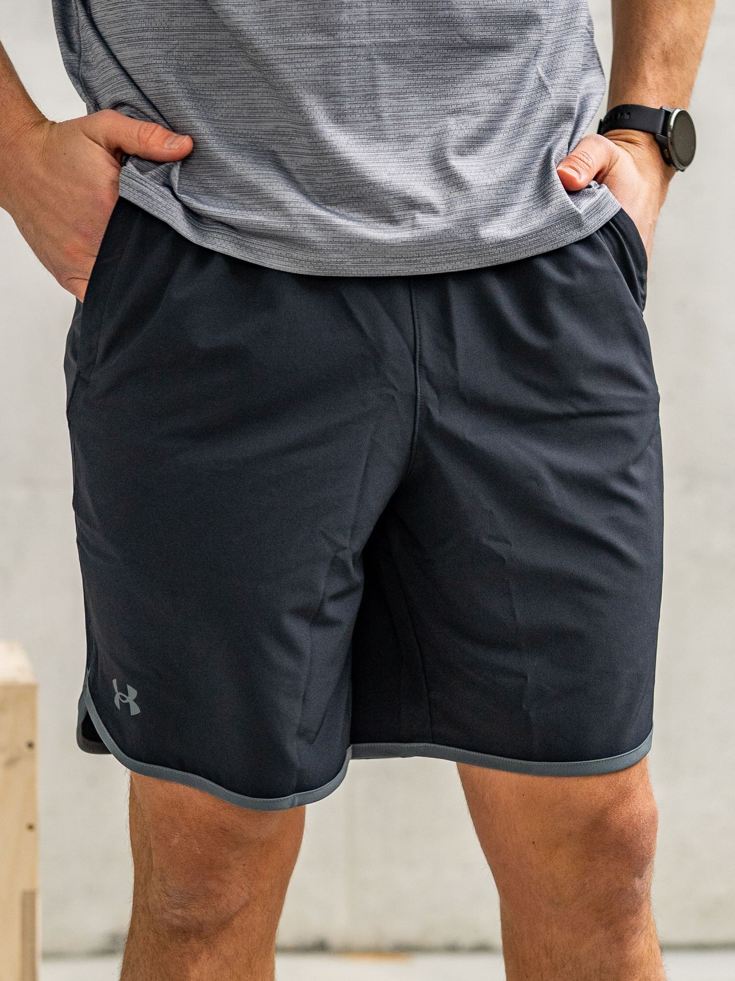 UA HIIT Woven Shorts