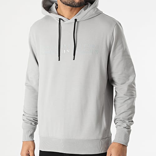 Sweat Capuche Matt Shine Split Logo 8283 Gris