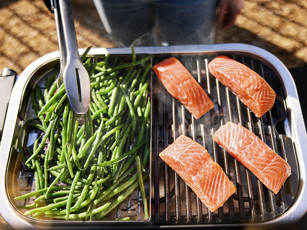 Weber Lumin Compact Black staande elektrische barbecue