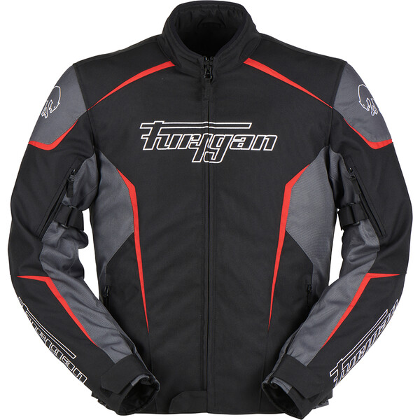 Furygan - Blouson Yori Noir / Gris / Rouge