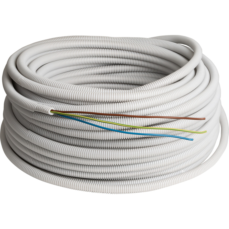 Precaflex voorbedrade flexbuis 16mm 3x2,5 25m