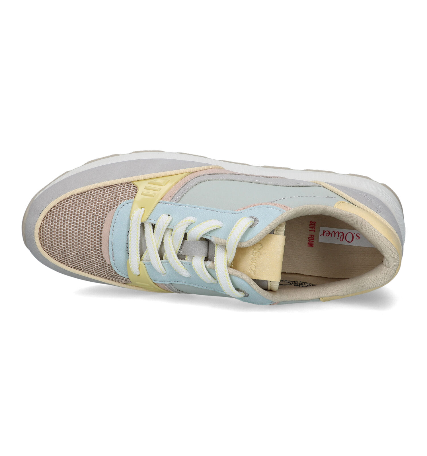 Sneakers geel