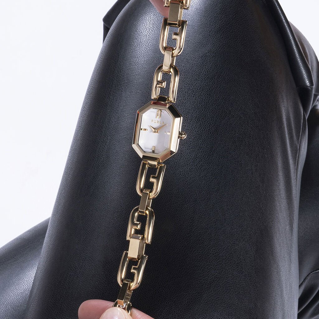 Montre Furla Octagonal Blanc