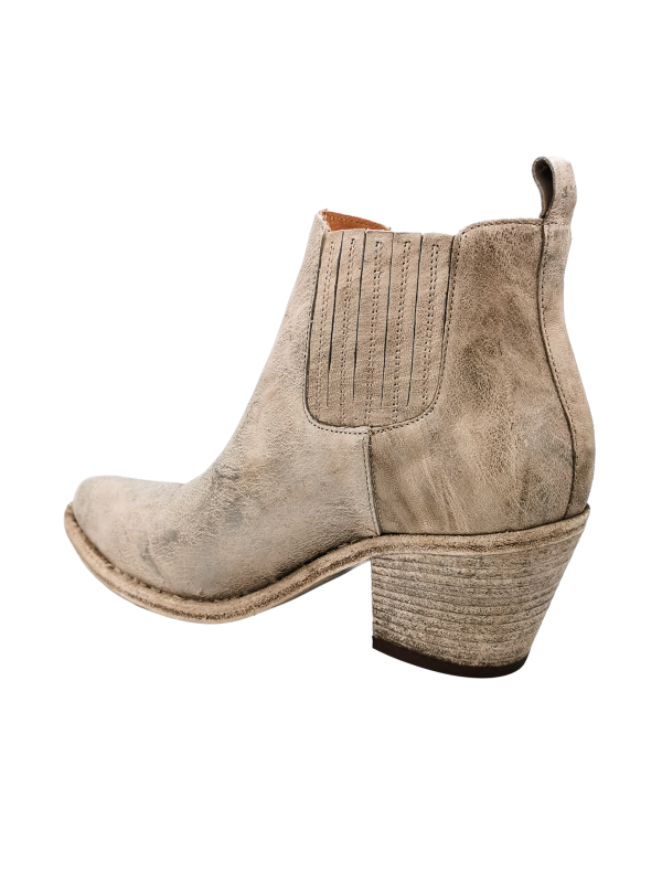 Bottines Santiag Cuir ER506 Metal Stone - Semerdjian