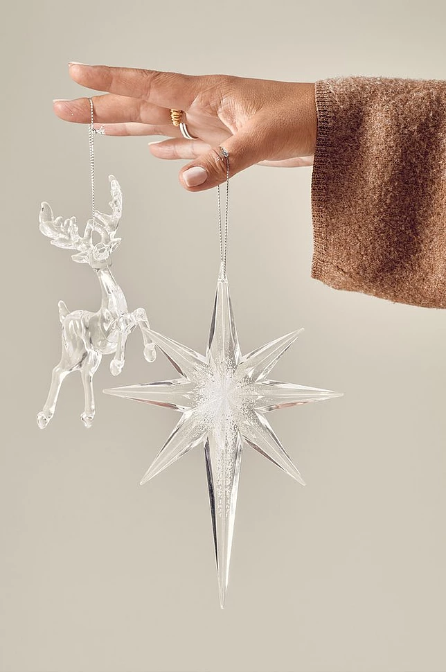 REINDEER julepynt 4-pakning