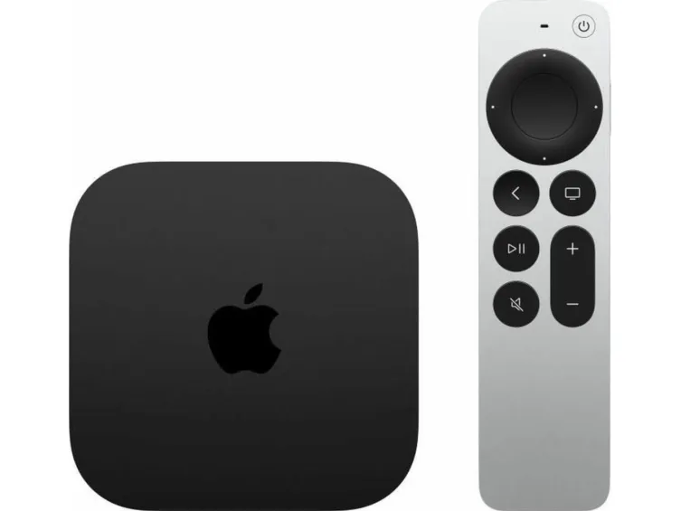 Apple TV 4K (Wi-Fi   Ethernet) - 3. generation - AV-afspiller - 128 GB - 4K UHD (2160p) - 60 fps - HDR