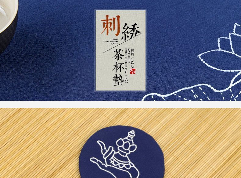 Embroidery Kingdom - DIY-borduurpakket voor onderzetters