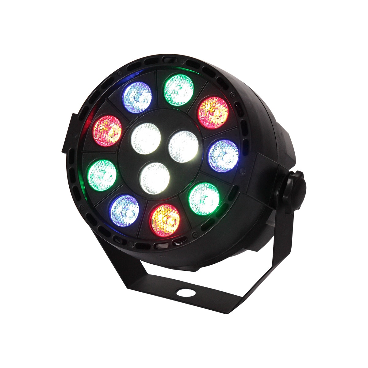 Ibiza LED PAR lampe 12 x 1W RGBW