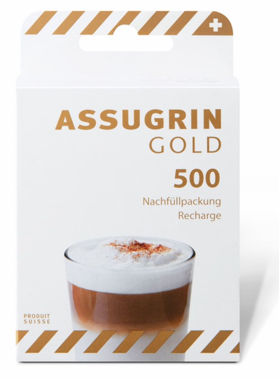 Assugrin Gold Tabletten<br>500 Stück, refill