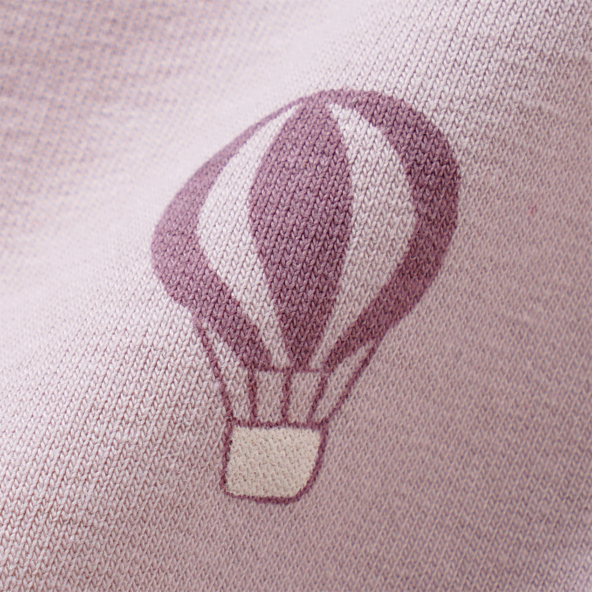 Topomini Pure Collection Newborn Wickeljacke mit Ballon-Print helllila