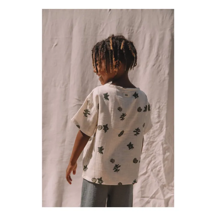 Studio Bohème T-shirt Orso Fraîcheur Gaze de Coton | Ecru