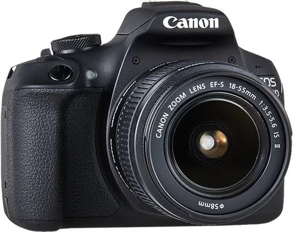 Canon EOS 2000D - Digitalkamera - SLR - 24.1 MP - APS-C - 1080p / 30 fps - 3x optisk zoom EF-S 18-55 mm IS II objektiv - Wi-Fi, NFC
