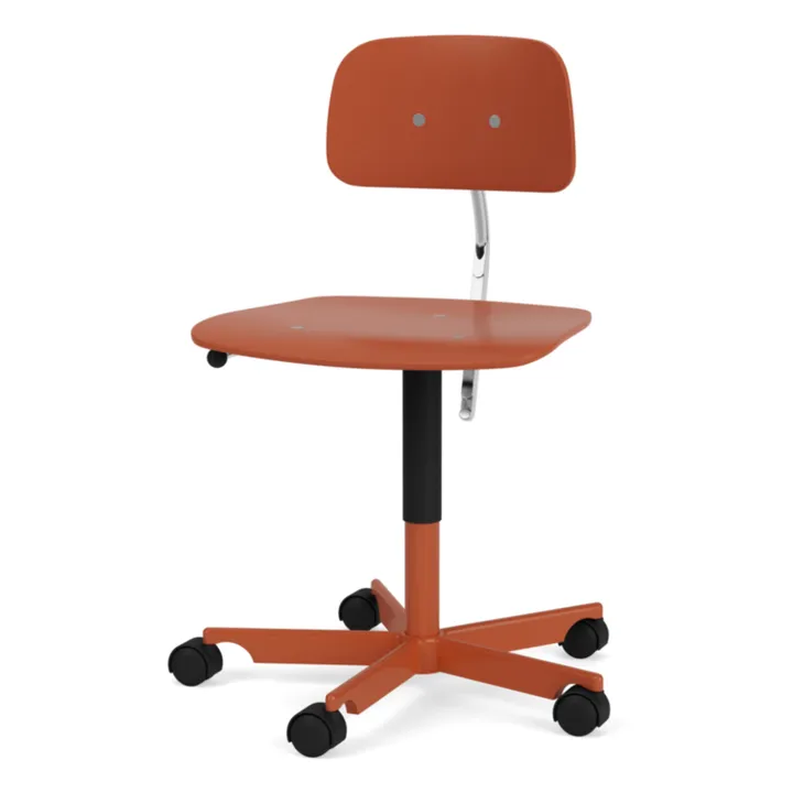 Montana Furniture Chaise de bureau Kevi | Rouge brique