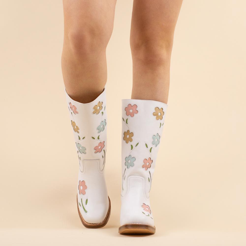 Sendra retro boots 4755 wit