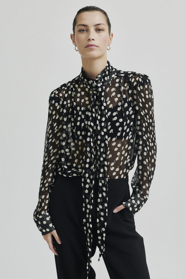 Second Female Drop Shirt Black
