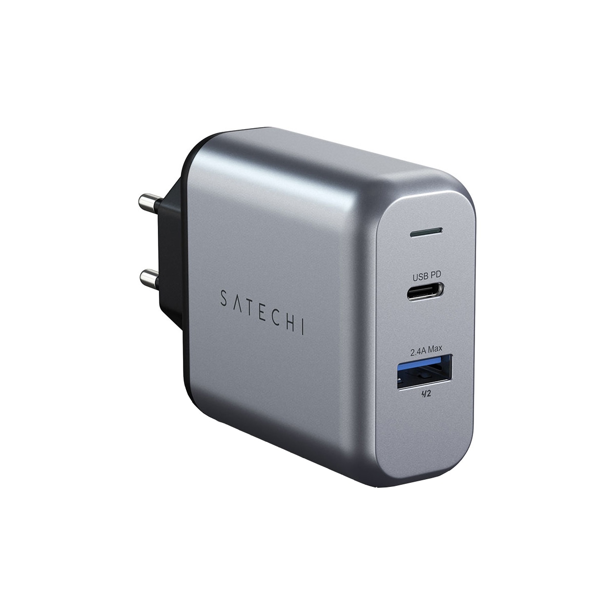 Satechi 30W dobbel vegglader 0879961008130