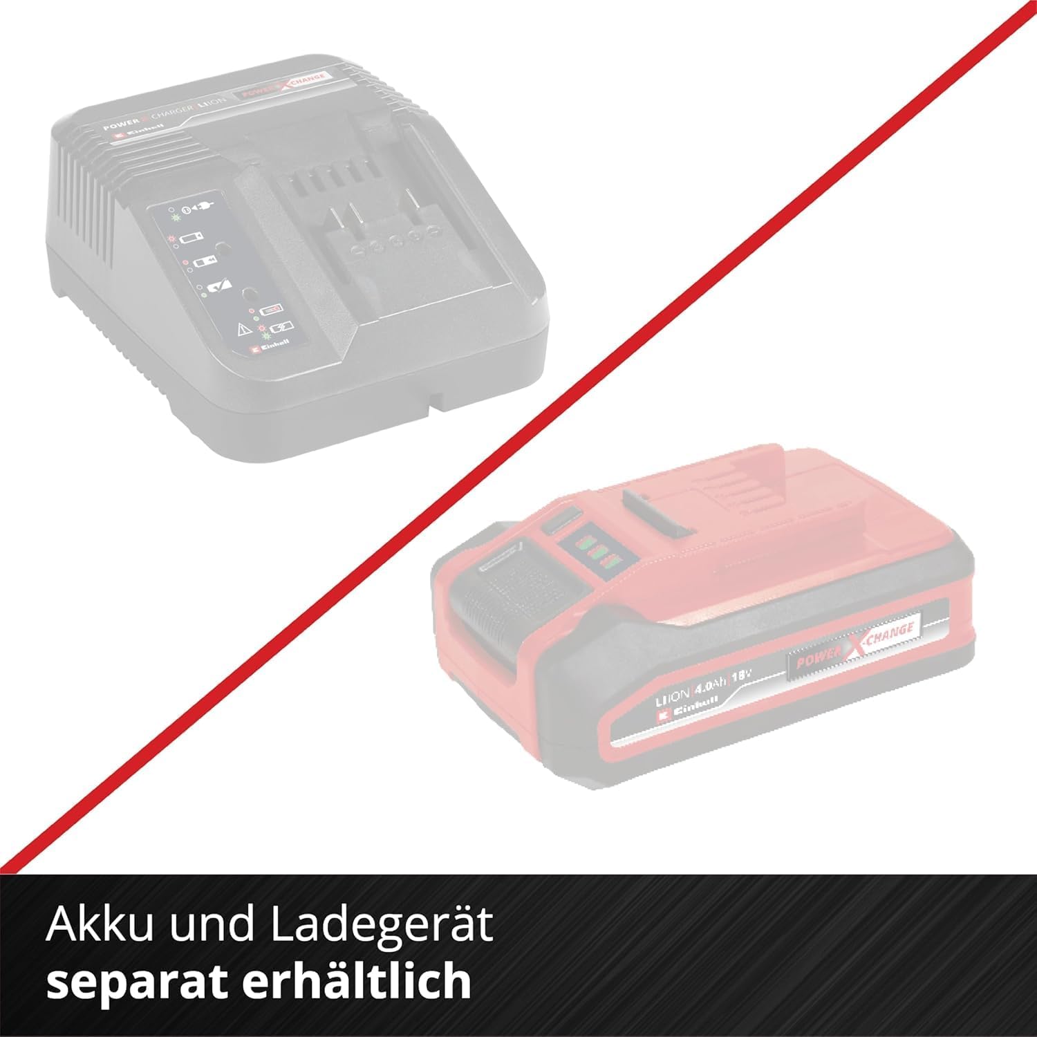 Einhell Professional Akku-Teleskop-Heckenschere GP-HH 18/50 Li T BL-Solo Power X-Change (18 V, 50 cm Schnittlänge, 25 m Zahnabstand, Brushless, 8-Fach neigbar, ohne Akku)