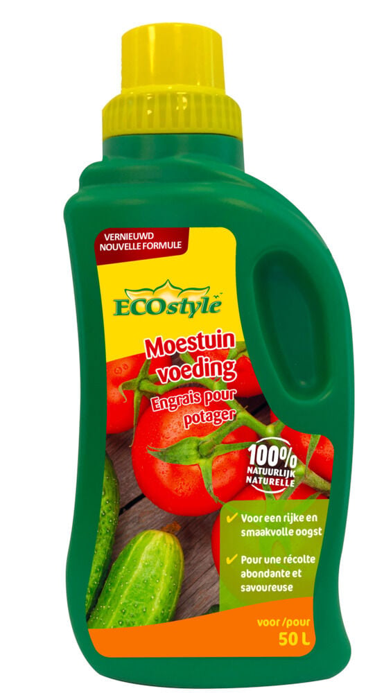 ECOstyle Moestuin Voeding - Moestuinmeststof - 500 Milliliter