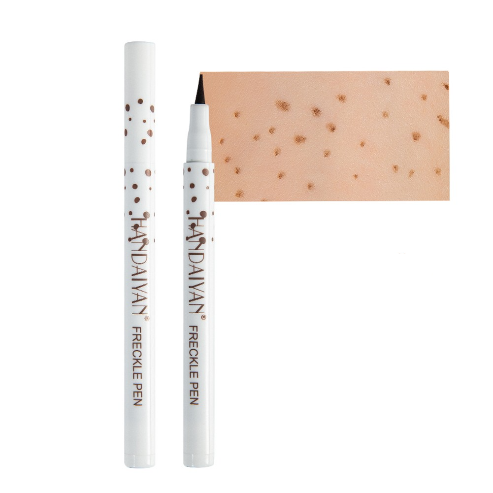Wasserfester Sommersprossen Stift Temporary Tattoo Faux Freckles Pen - Braun