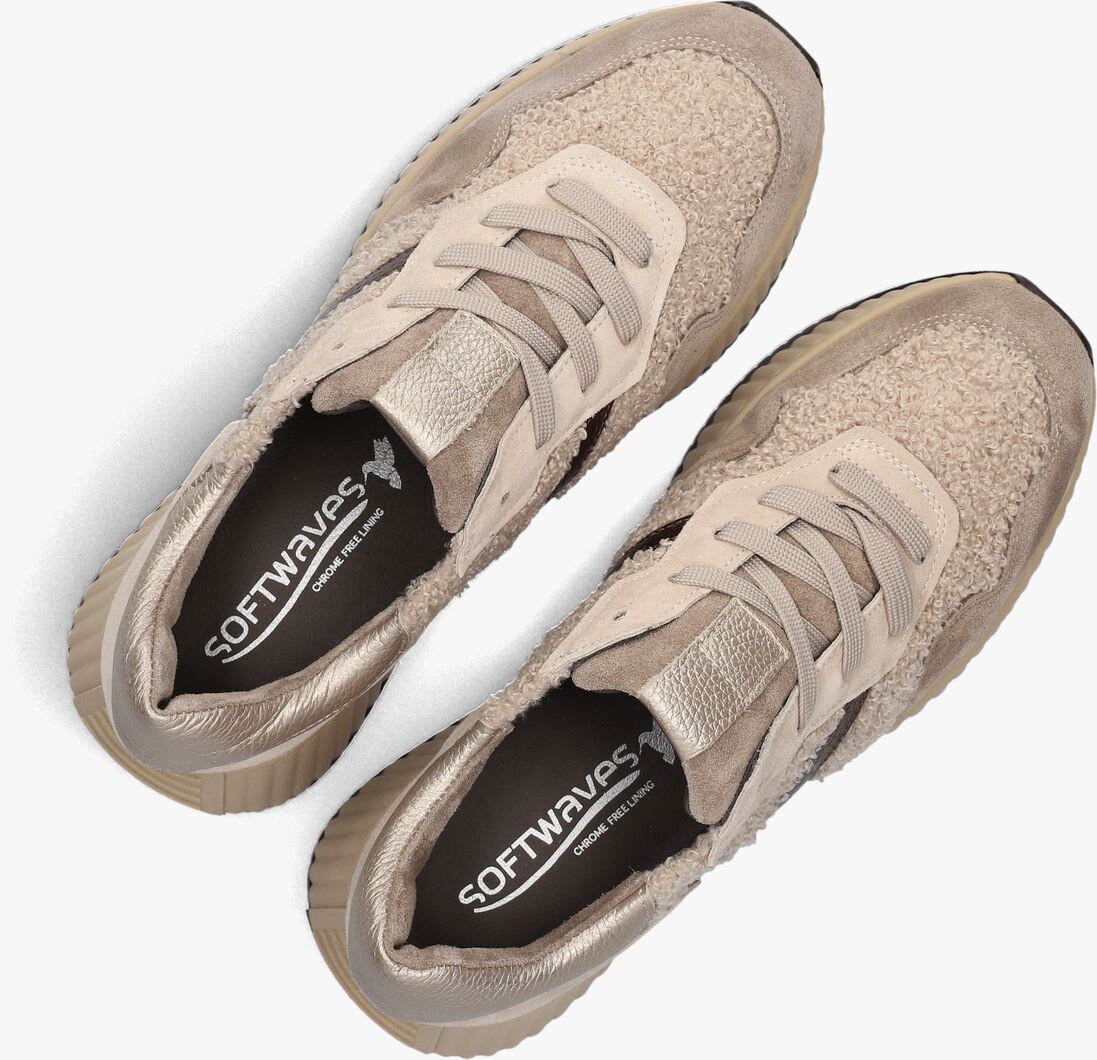 beige softwaves lage sneakers 8.95.05
