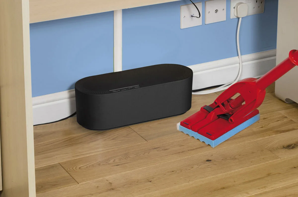 D-Line Cable Tidy Mini Box Noir Accessoires de câblage