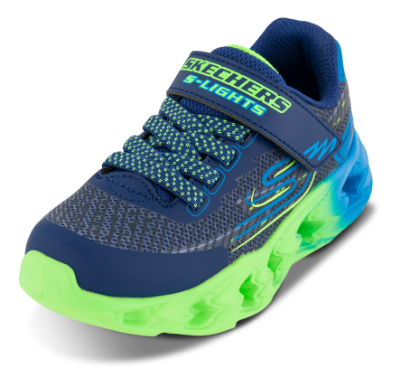 Skechers S-Lights Vortex 2.0 Quantroid Sneaker Blå 400604L (27-36)