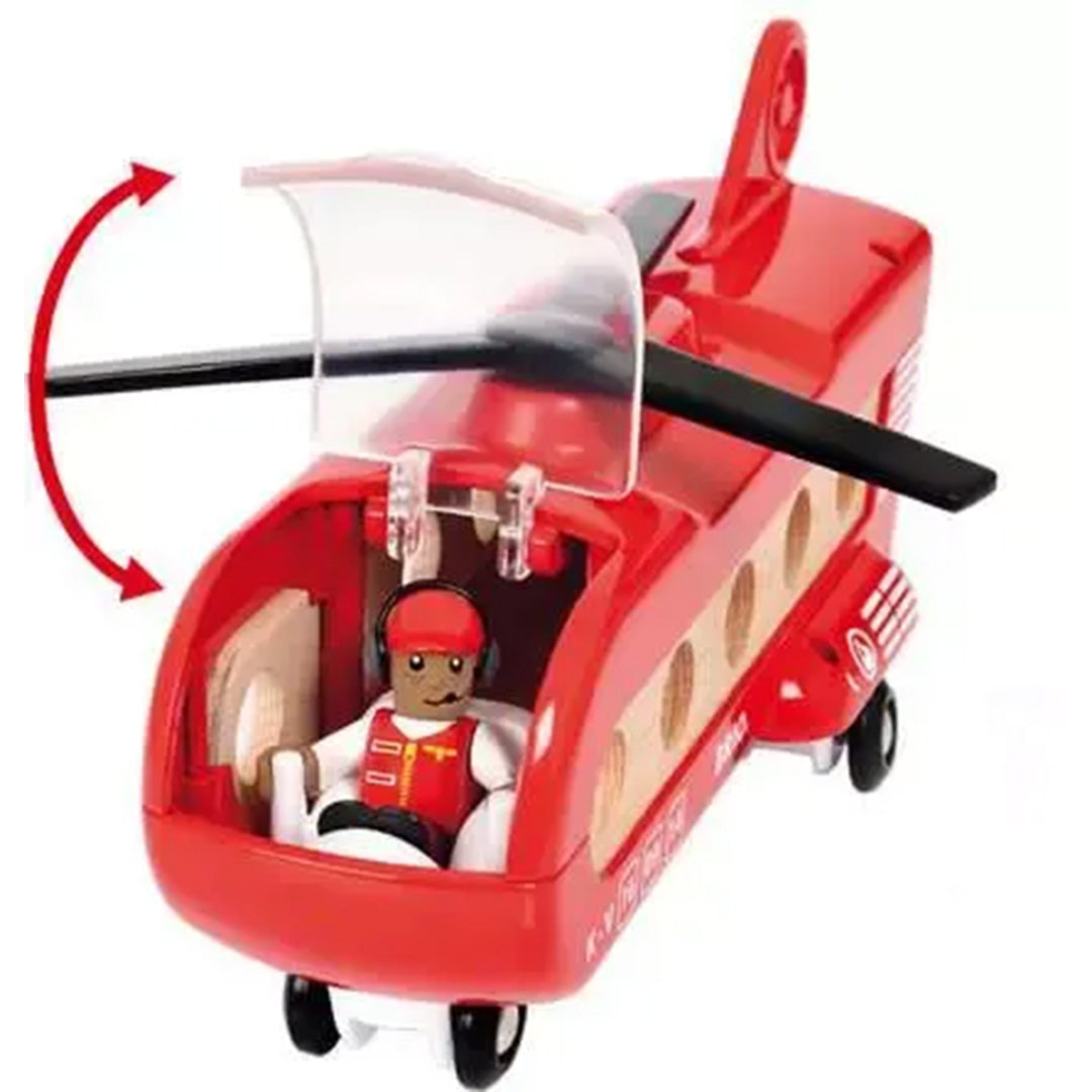 brio helikopter vracht transport - 8-delig