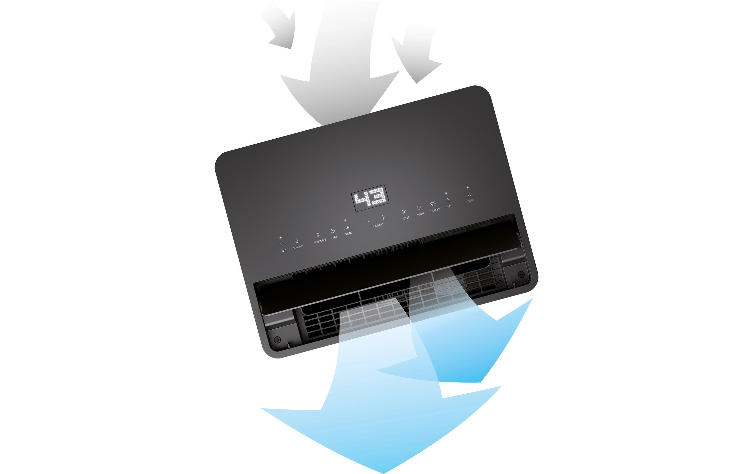 Entfeuchter Lukas Pro<br>2-in-1-Luftentfeuchter und -reiniger mit HEPA-Filter