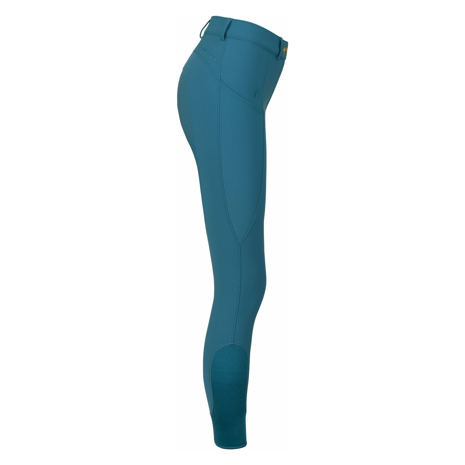 Cheval de Luxe Softshell Grip-Vollbesatz-Reithose - petrol