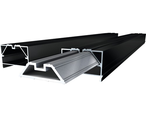 Connector voor Big-/TWIXT-Isostep 196x59 mm Aluminium Zilver