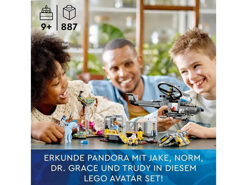 LEGO Avatar 75573 Svævende bjerge: Station 26 og RDA Samson