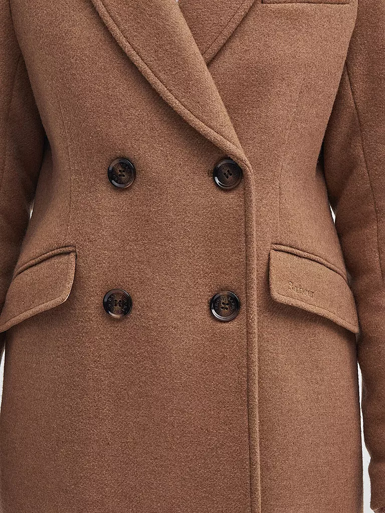 BARBOUR Wollmantel MARYLIN camel
