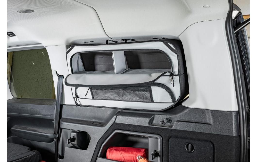 Organizer im Set mit Paneel, Beifahrerseite, kurz<br>Fensterpacktasche für VW Caddy 5