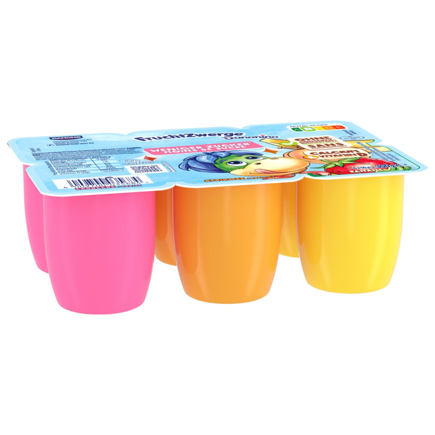 Danonino Quark weniger süss 6x50g