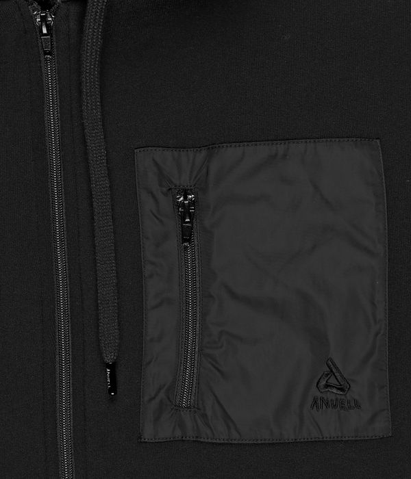 Anuell Sherum Zip-Hoodie (black)
