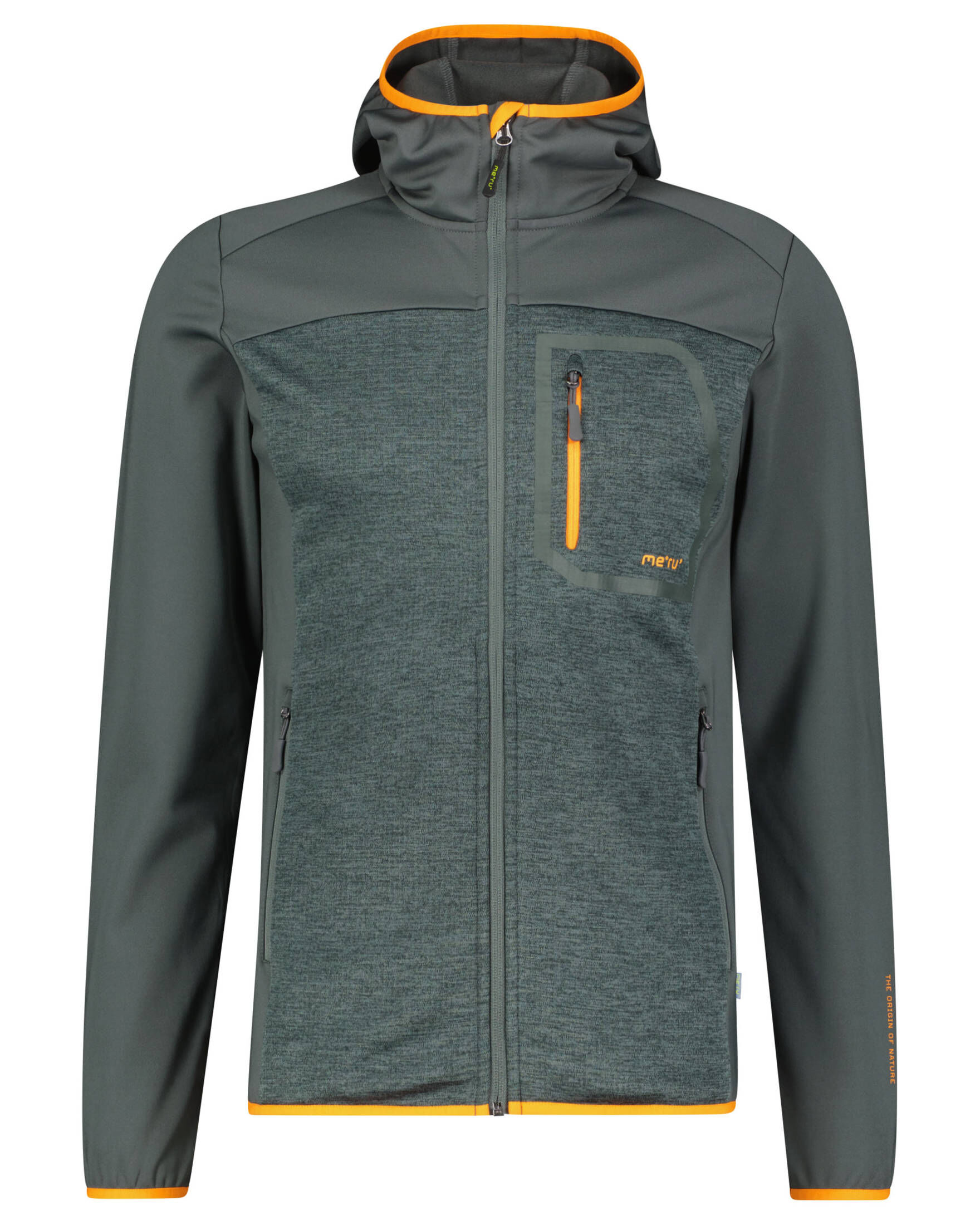 meru| Herren Fleece- und Powerstretchjacke FLEN
