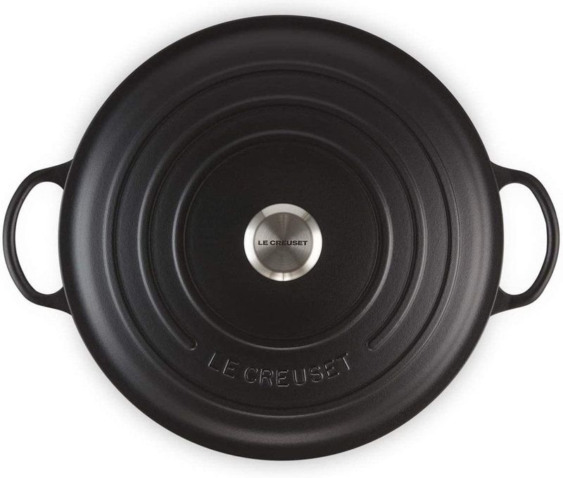Le Creuset - Signature Collection - Marmite Kookpan - Mat Zwart - Ø 26 cm