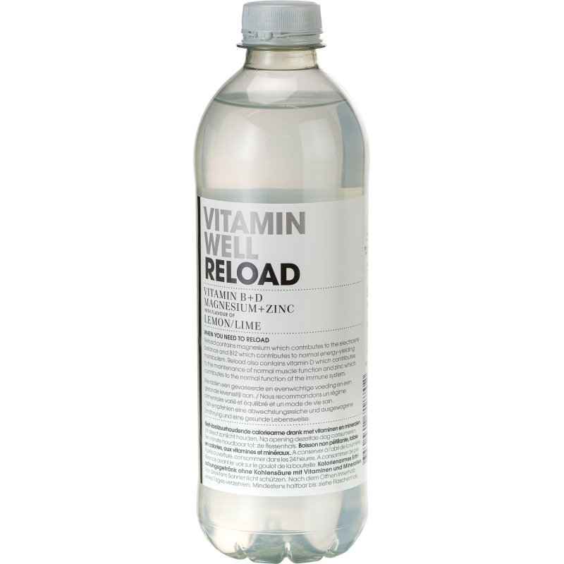 Eau vitaminée Vitamin Well Defence Citron et fleurs de sureau 50 cl - 24 bouteilles