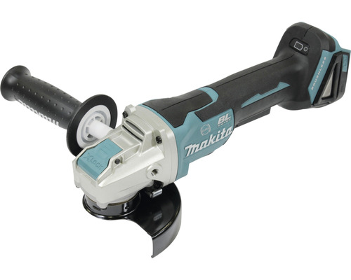 Makita DGA520ZX1 X-Lock 18V accu haakse slijper, zonder accu en lader, met peddelschakelaar niet afsluitbaar voor continu gebruik