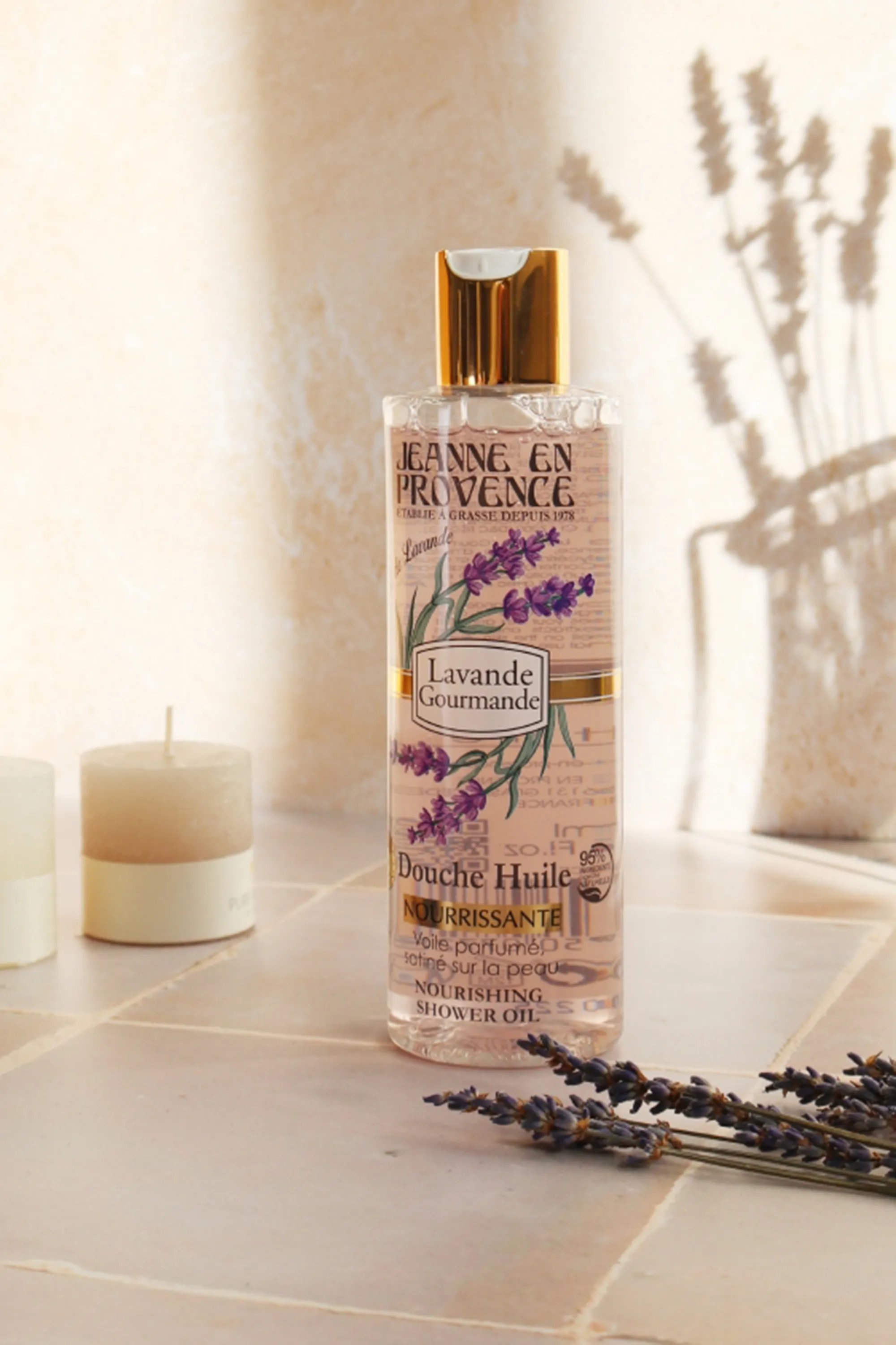 JEANNE EN PROVENCE Huile de douche Lavande-250 ml