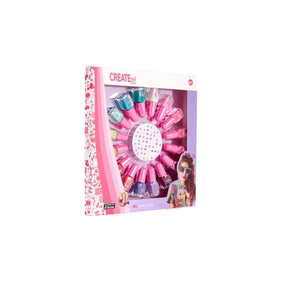 Create it! nagellak set 16-delig
