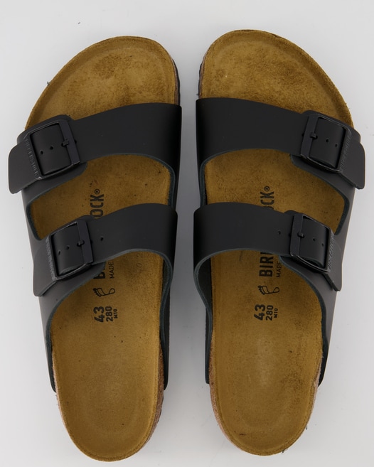 Birkenstock ARIZONA Pantoletten in Schwarz